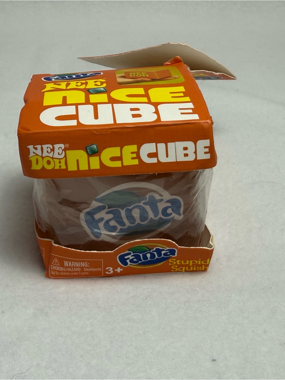 Fanta NeeDoh Nice Cube Squishy Fidget Toy